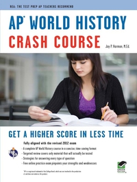 Cover image: AP® World History Crash Course Book + Online 9780738606965
