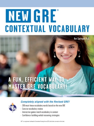 Cover image: GRE Contextual Vocabulary 9780738609034
