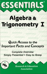 Cover image: Algebra & Trigonometry I Essentials 1st edition 9780878915699