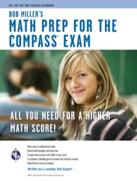 表紙画像: COMPASS Exam - Bob Miller's Math Prep 9780738610023