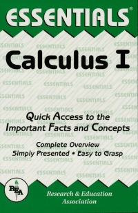 Imagen de portada: Calculus I Essentials 1st edition 9780878915774