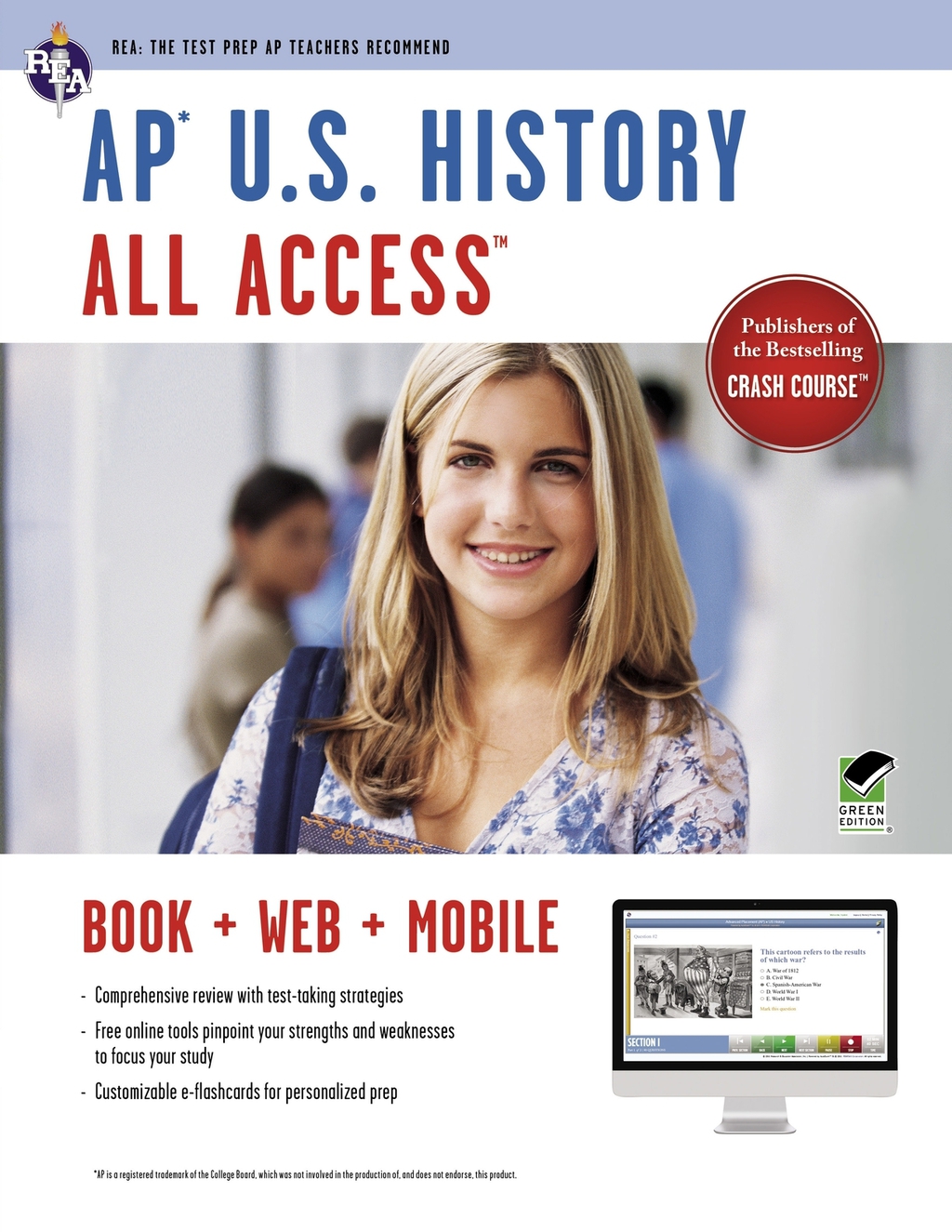 AP® U.S. History All Access Book + Online + Mobile