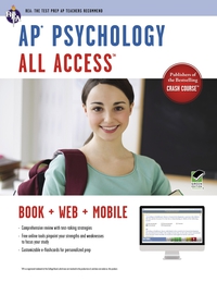 صورة الغلاف: AP® Psychology All Access Book + Online + Mobile 9780738610269