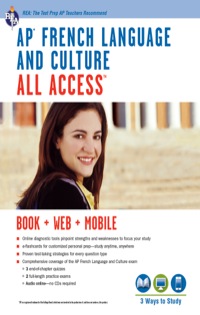 Cover image: AP® French Language & Culture All Access w/Audio 9780738610603