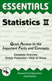 Imagen de portada: Statistics II Essentials 1st edition 9780878916597