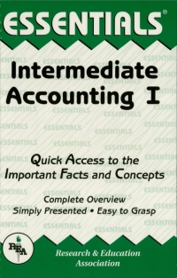 表紙画像: Intermediate Accounting I Essentials 1st edition 9780878916825