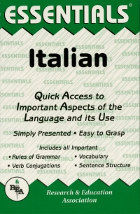 表紙画像: Italian Essentials 1st edition 9780878919291