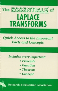 Omslagafbeelding: Laplace Transforms Essentials 1st edition 9780878917266