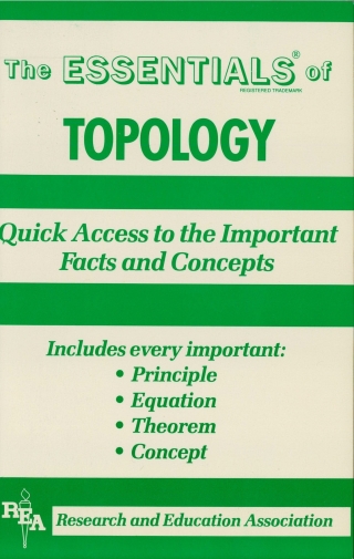 Cover image: Topology Essentials 1st edition 9780878916856