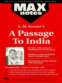 Omslagafbeelding: Passage to India, A (MAXNotes Literature Guides) 1st edition 9780878910397