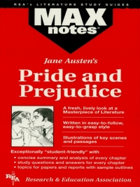 Cover image: Pride and Prejudice  (MAXNotes Literature Guides) 1st edition 9780878910427
