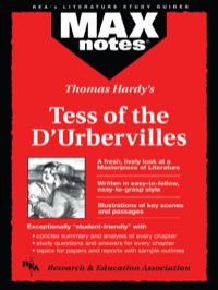 Cover image: Tess of the D'Urbervilles  (MAXNotes Literature Guides) 9780878910519