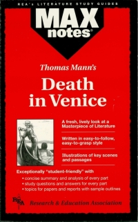Imagen de portada: Death in Venice (MAXNotes Literature Guides) 1st edition 9780878910106