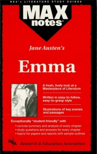 Imagen de portada: Emma (MAXNotes Literature Guides) 1st edition 9780878910120