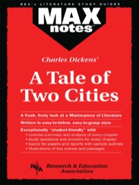 صورة الغلاف: Tale of Two Cities, A (MAXNotes Literature Guides) 9780878919499