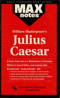 Imagen de portada: Julius Caesar (MAXNotes Literature Guides) 1st edition 9780878919482