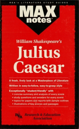 Titelbild: Julius Caesar (MAXNotes Literature Guides) 1st edition 9780878919482