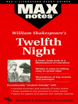 Imagen de portada: Twelfth Night  (MAXNotes Literature Guides) 1st edition 9780878910557