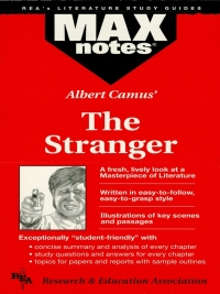 Titelbild: Stranger, The (MAXNotes Literature Study Guides) 1st edition 9780878910489
