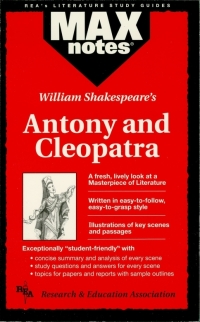 Titelbild: Antony and Cleopatra (MAXNotes Literature Guides) 1st edition 9780878910021