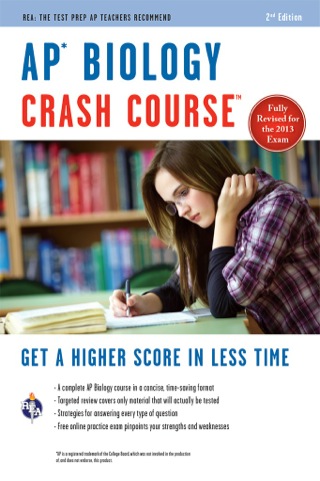 Cover image: AP® Biology Crash Course, 2nd Ed.,  Book + Online 2nd edition 9780738610993