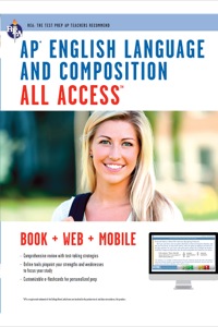 表紙画像: AP® English Language & Composition All Access Book   Online   Mobile 9780738610832