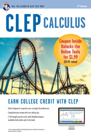 Cover image: CLEP® Calculus Book + Online 2nd edition 9780738611013