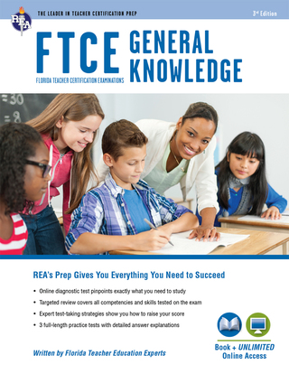 Imagen de portada: FTCE General Knowledge Book + Online 3rd edition 9780738610870