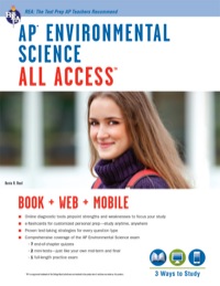 Imagen de portada: AP® Environmental Science All Access Book + Online + Mobile 9780738610825