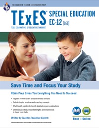 Imagen de portada: TExES Special Education EC-12 (161) Book + Online 9780738611419
