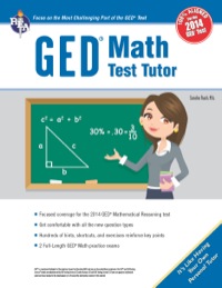表紙画像: GED® Math Test Tutor, For the New 2014 GED® Test 9780738611365