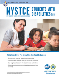 表紙画像: NYSTCE Students with Disabilities (060) Book + Online 9780738611457