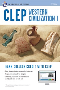 Omslagafbeelding: CLEP® Western Civilization I Book + Online 2nd edition 9780738610481