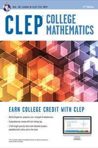 صورة الغلاف: CLEP® College Mathematics Book + Online 2nd edition 9780738610467