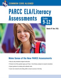 صورة الغلاف: Common Core: PARCC® ELA/Literacy Assessments, Grades 9-12 9780738611679