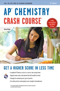 Cover image: AP® Chemistry Crash Course, 2nd Ed.,  Book + Online 9780738611549