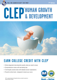 表紙画像: CLEP® Human Growth & Development Book + Online 9780738611792