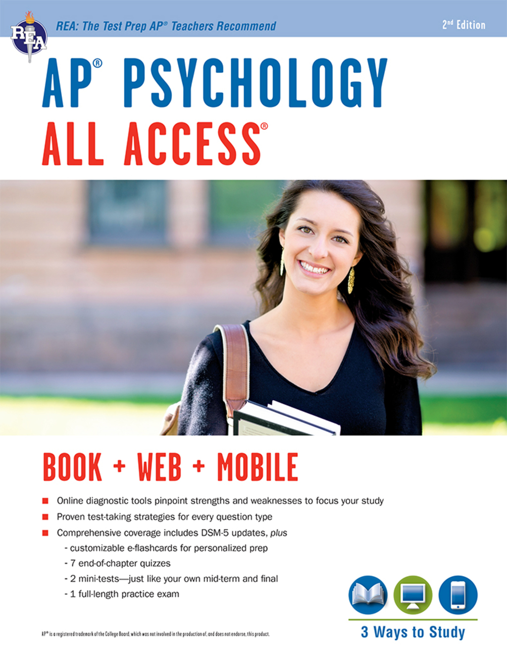 AP® Psychology All Access Book + Online + Mobile 2nd Edition