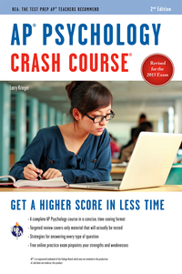 Omslagafbeelding: AP® Psychology Crash Course, 2nd Ed., Book   Online 2nd edition 9780738611907