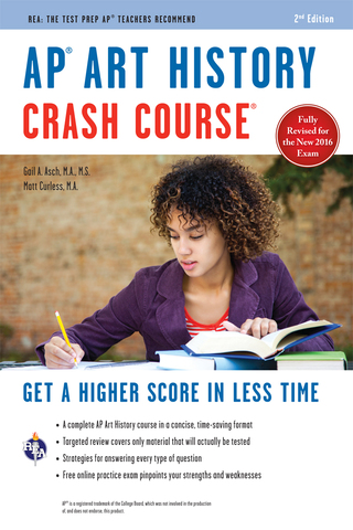表紙画像: AP® Art History Crash Course, 2nd Ed., Book + Online 2nd edition 9780738612003