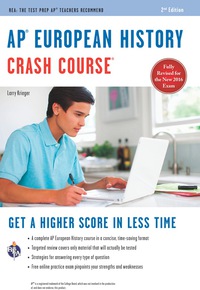 表紙画像: AP® European History Crash Course, 2nd Ed.,  Book + Online 2nd edition 9780738612010