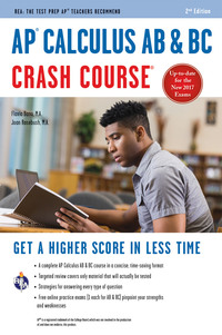 Cover image: AP® Calculus AB & BC Crash Course, 2nd Ed.,  Book + Online 2nd edition 9780738612195