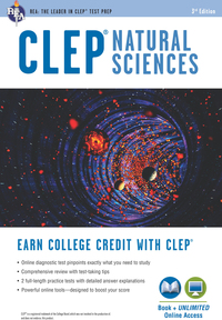 Cover image: CLEP® Natural Sciences Book + Online 3rd edition 9780738612072