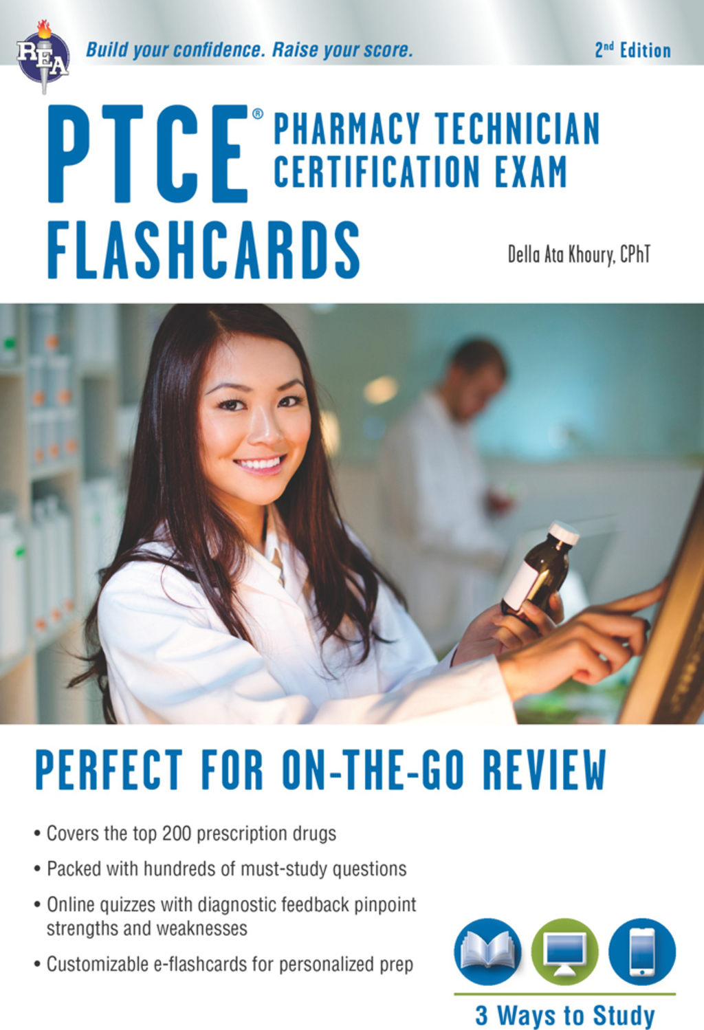 PTCE  Pharmacy Technician Certification Exam Flashcard Book  Online  2nd Edition eBook