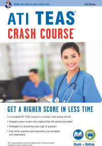 Imagen de portada: ATI TEAS Crash Course®  Book + Online 3rd edition 9780738612270