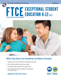 Imagen de portada: FTCE Exceptional Student Education K-12 (061) Book + Online 2e 2nd edition 9780738612386