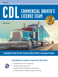 Omslagafbeelding: CDL - Commercial Driver's License Exam, 6th Ed. 6th edition 9780738612447
