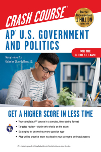 Imagen de portada: AP® U.S. Government & Politics Crash Course, Book + Online 2nd edition 9780738612492