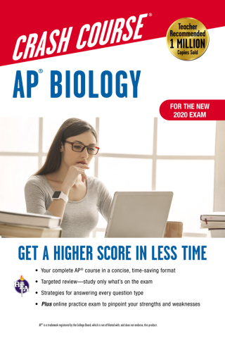 Cover image: AP® Biology Crash Course,  Book + Online 3rd edition 9780738612683