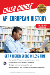 Imagen de portada: AP® European History Crash Course,  Book + Online 3rd edition 9780738612706